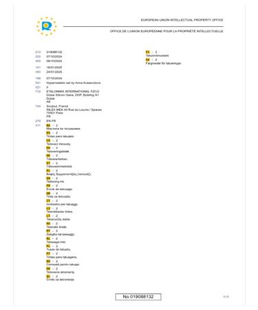 Etalon mix Pigment for Eyebrow Permanent Standard Mix Anna Kutsevolova - Buy Online on GoSupps.com