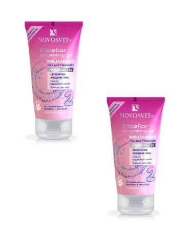 Novosvit Micellar gel for washing 150 ml 2 pcs