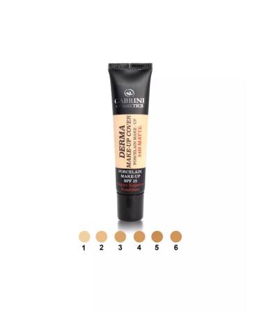 GABRINI Tonal cream matting Gabrin Dermma Make-up Cover 104 - Buy Online on GoSupps.com