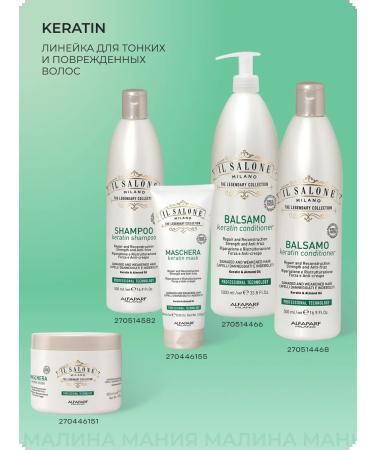 Alfaparf Milano Keratin shampoo for damaged hair 1000 ml - Buy Online on GoSupps.com