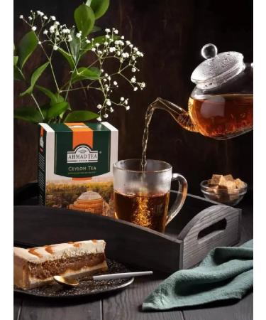 Ahmad Tea Tea leaf black Ceylon Ceylon Tea Orange Pekoe 500 grams - Buy Online on GoSupps.com