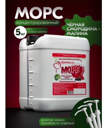 Djemka Morsa Black Currant-raspberry concentrated 5kg