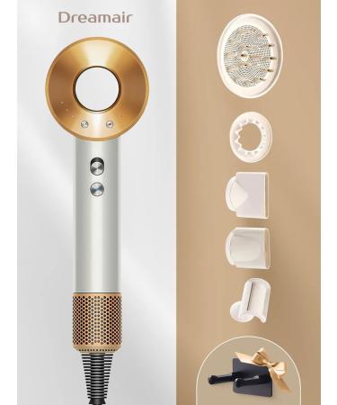 DreamAir Hair hair dryer with nozzles Basic HD-01 Ivory Gold