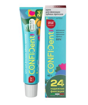 SPLAT Cream for fixing dentures Confident Citrus Mint 40 g