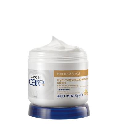 AVON Cream for the face hands and body "Soft Care" 400 ml