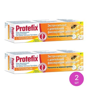 Protefix cream for fixing dentures 40ml 2 pcs