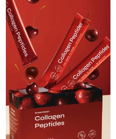 ALI Collagen Peptides - peptides collagen with cherry taste - Buy Online on GoSupps.com