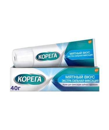 Be healthy! Korega cream d fix prostheses 40.0 extra strong