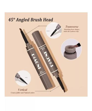 ZaKrasoty Pencil lipstick for eyebrows with a brush 03ton - Buy Online on GoSupps.com