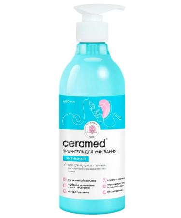 Ceramed Cream -gel washing Enzymal dry 400 ml -2 pcs