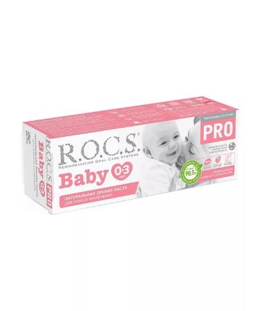 ROCS Toothpaste Pro Baby P 45 g -2 pcs - Buy Online on GoSupps.com
