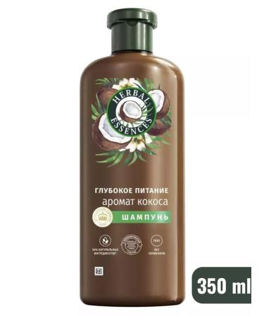 Herbal Essences Shampoo The aroma of coconut for cleansing and freshness hair 350 ml
