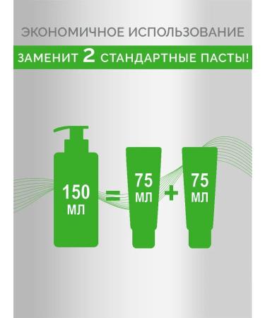 BK Toothpaste with a dispenser "Complex care" - Buy Online on GoSupps.com