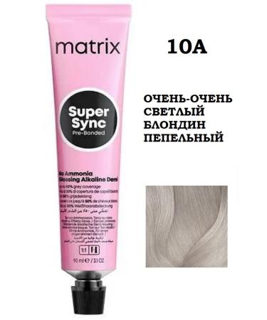 MATRIX SOCOLOR SUPER SYNC PRE-BONDED 10A paint