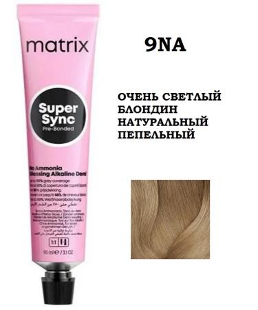 MATRIX SOCOLOR SUPER SYNC PRE-BONDED 9NA paint cream