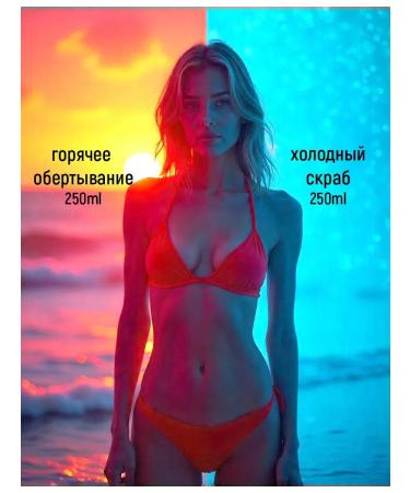 beauty365 Anti -cellulite set Hot wrap+cold scrub - Buy Online on GoSupps.com