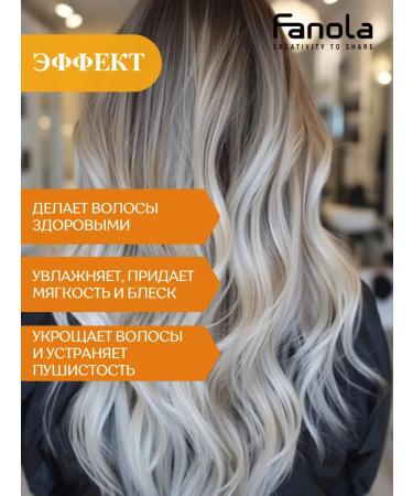 Fanola Professional shampoo for hair restoration 350ml - Buy Online on GoSupps.com