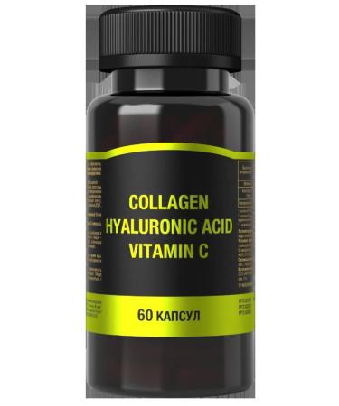  Collagen hyaluronic acid vitamin 60 pcs. 625 mg -1 units - Buy Online on GoSupps.com