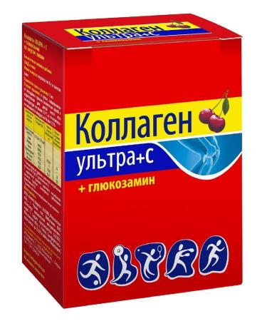 KorolevPharm Collagen Ula+C+Glucosamine package-"7 pcs. 8 g -1 units