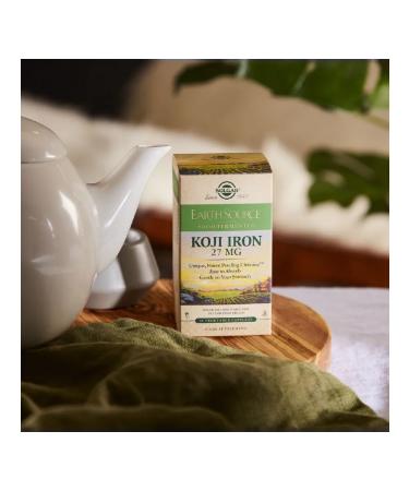 Solgar of iron fermented 27 mg 30 pcs. 585 mg -1 units - Buy Online on GoSupps.com