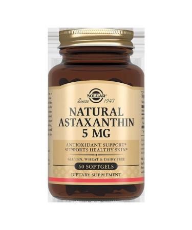 SOLGAR Astaxantin micro -crossbreaks 5 mg 60 pcs. 255 mg -1 units - Buy Online on GoSupps.com