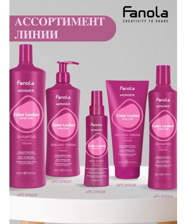 Fanola Professional shampoo for dyed hair 350ml - Buy Online on GoSupps.com