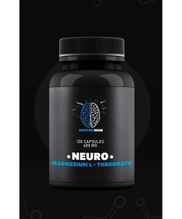 Mentor Mind L-Treonate Magnesium Neuro 600mg 60 capsules - Buy Online on GoSupps.com