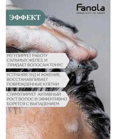 Fanola Professional shampoo against dandruff and oily scalp - Buy Online on GoSupps.com