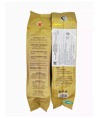 Me Trang Coffee in Robusta grains 2pcs of 500g - Buy Online on GoSupps.com