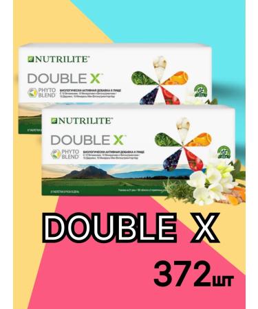 NUTRILITE Double X with vitamins minerals and phytonutrients 372pcs