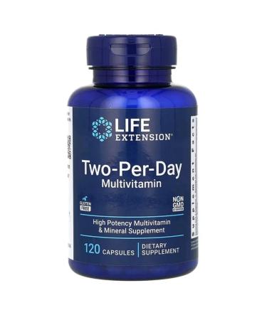 Life extension Two-per-day multivitamins vitamins TU - Buy Online on GoSupps.com