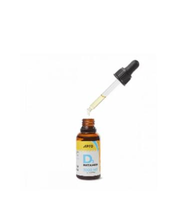 SHINE 0334 Argo vitamin D3 2000 IU 30 ml - Buy Online on GoSupps.com