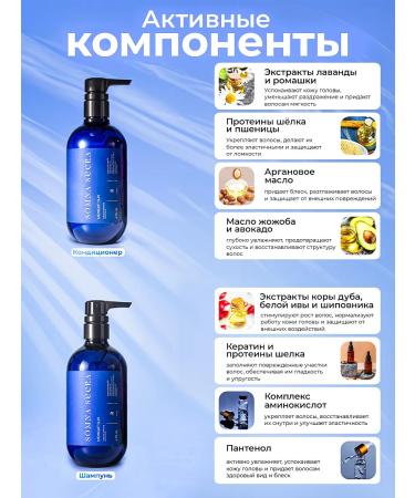 Somna Secra Set of shampoo and hair balm professional - Buy Online on GoSupps.com