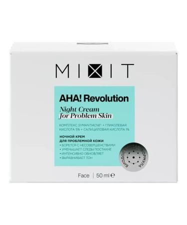 Yes Face cream Mixit Aha! Revolution night 50 ml