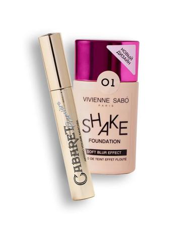 VIVIENNE SABO Shakefoundation 01+Cabaret Cabaret Tonal Cream - Buy Online on GoSupps.com