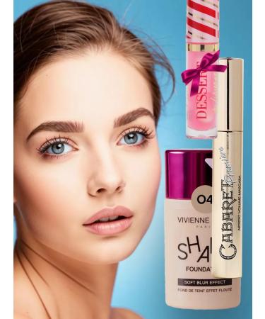 VIVIENNE SABO Tonal cream Shakefoundation 04+Cabaret mascara Black 01 - Buy Online on GoSupps.com