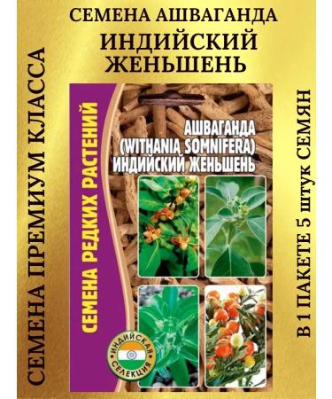 RARE Ashvaganda seeds Indian ginseng - 1 package