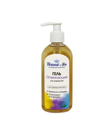 Delicate flax Refreshing gel for washing 200 ml - Buy Online on GoSupps.com