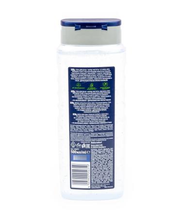 NIVEA Niveya Men Gel for a shower male charge of cleanliness 500ml 2 pcs - Buy Online on GoSupps.com