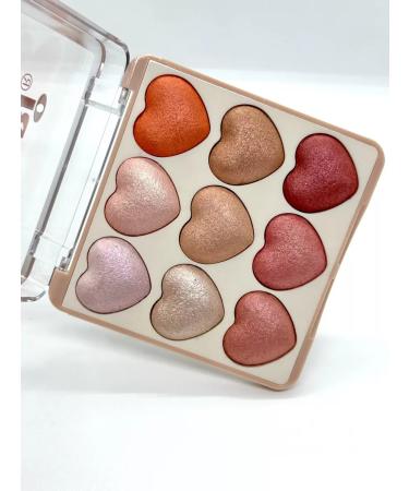 KSshop cosmetics Highlighter for the face and body 9 shades - Buy Online on GoSupps.com