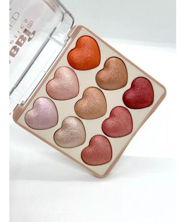 KSshop cosmetics Highlighter for the face and body 9 shades - Buy Online on GoSupps.com