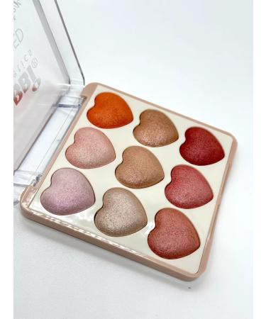 KSshop cosmetics Highlighter for the face and body 9 shades - Buy Online on GoSupps.com