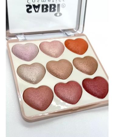KSshop cosmetics Highlighter for the face and body 9 shades - Buy Online on GoSupps.com