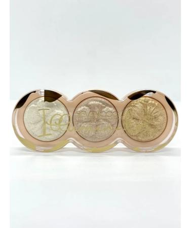 KS-shop cosmetics Highlighter dry for the face and body 3 shade - Buy Online on GoSupps.com
