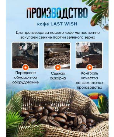 LAST WISH Super Mild coffee in grains 1 kg - Buy Online on GoSupps.com