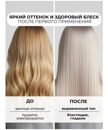 CONCEPT MOSCOW Silver shampoo for light shades 300ml - Buy Online on GoSupps.com