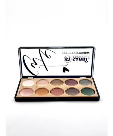 Golden Apple Palette of shadows for eyelids 10 colors - Buy Online on GoSupps.com