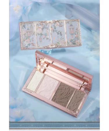 Flower Knows Palette of contouring and highlighters Butterfly Cloud Collar - 01