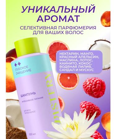 WISTERY Women's professional hair shampoo 500 ml - Buy Online on GoSupps.com