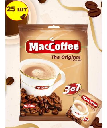 MacCoffee Maccof Original Coffee 3 in 1 25 bags